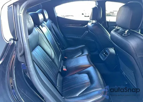 2017 Maserati Ghibli S z USA, uszkodzony, nr VIN ZAM57RTA4H1234007